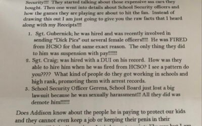 You’ve Got Mail: An anonymous letter from an ISC employee was mailed to my office ☕️☕️