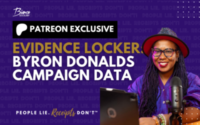 Evidence Locker: Byron Donalds Campaign Data
