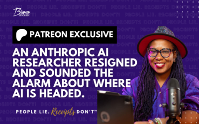 RECEIPT ALERT 🧾: An Anthropic AI researcher resigned and sounded the alarm about where AI is headed.